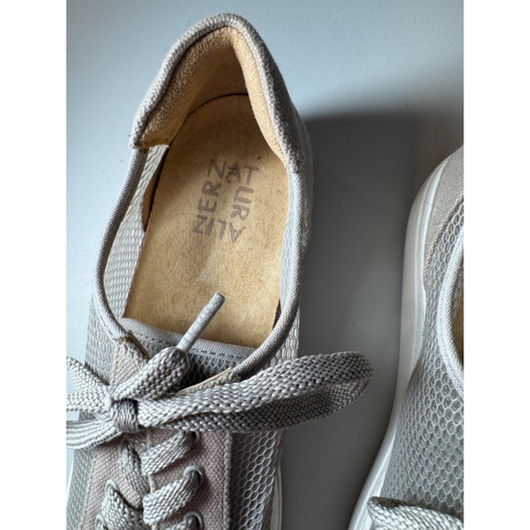 Naturalizer Tanner mesh inset sneaker Women’s 9 Icy Gray Lace Up - Picture 2 of 8